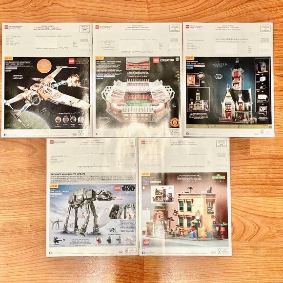 (5) Lego Shop at Home Catalogs Lots 2020 in Hand - Picture 2 of 7
